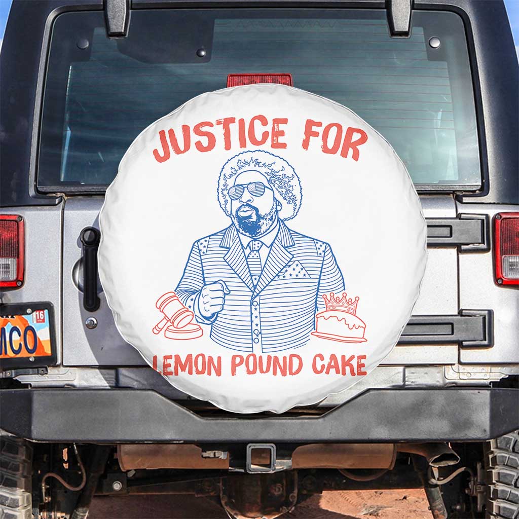Justice For Lemon Pound Cake Spare Tire Cover Viral Trend Free Speech
