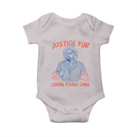 Justice For Lemon Pound Cake Baby Onesie Viral Trend Free Speech