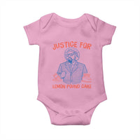 Justice For Lemon Pound Cake Baby Onesie Viral Trend Free Speech