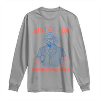 Justice For Lemon Pound Cake Long Sleeve Shirt Viral Trend Free Speech