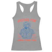 Justice For Lemon Pound Cake Racerback Tank Top Viral Trend Free Speech