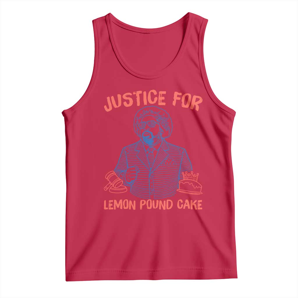 Justice For Lemon Pound Cake Tank Top Viral Trend Free Speech