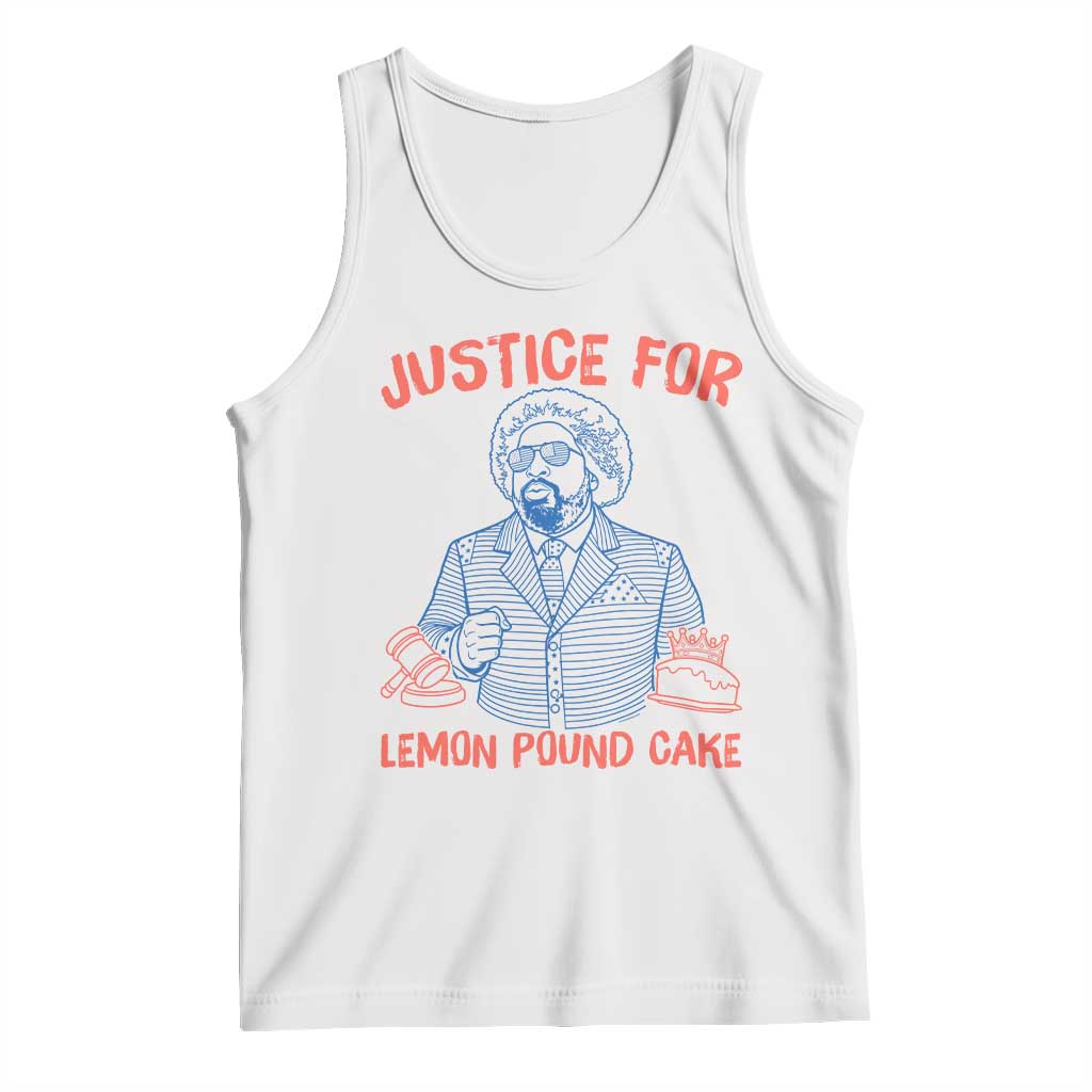 Justice For Lemon Pound Cake Tank Top Viral Trend Free Speech