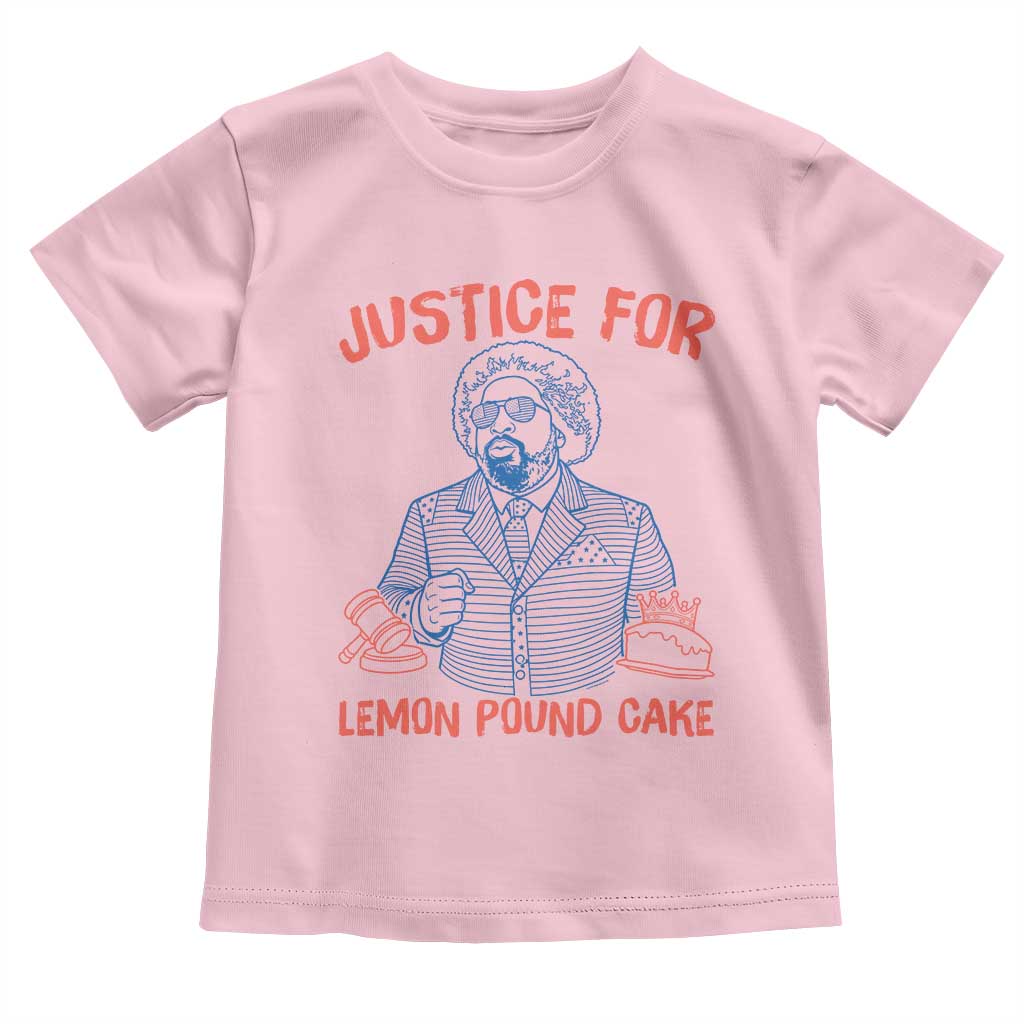 Justice For Lemon Pound Cake Toddler T Shirt Viral Trend Free Speech