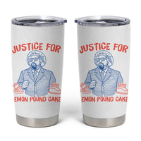 Justice For Lemon Pound Cake Tumbler Cup Viral Trend Free Speech