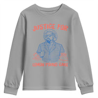 Justice For Lemon Pound Cake Youth Sweatshirt Viral Trend Free Speech