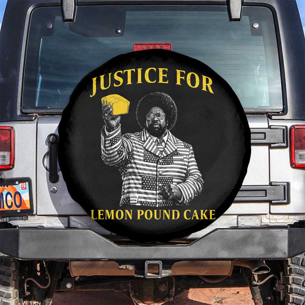 Justice For Lemon Pound Cake Spare Tire Cover Vintage Rap Free Speech