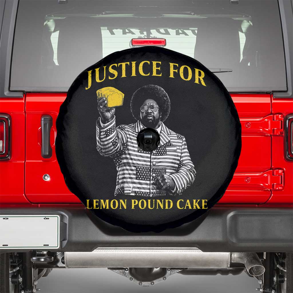 Justice For Lemon Pound Cake Spare Tire Cover Vintage Rap Free Speech