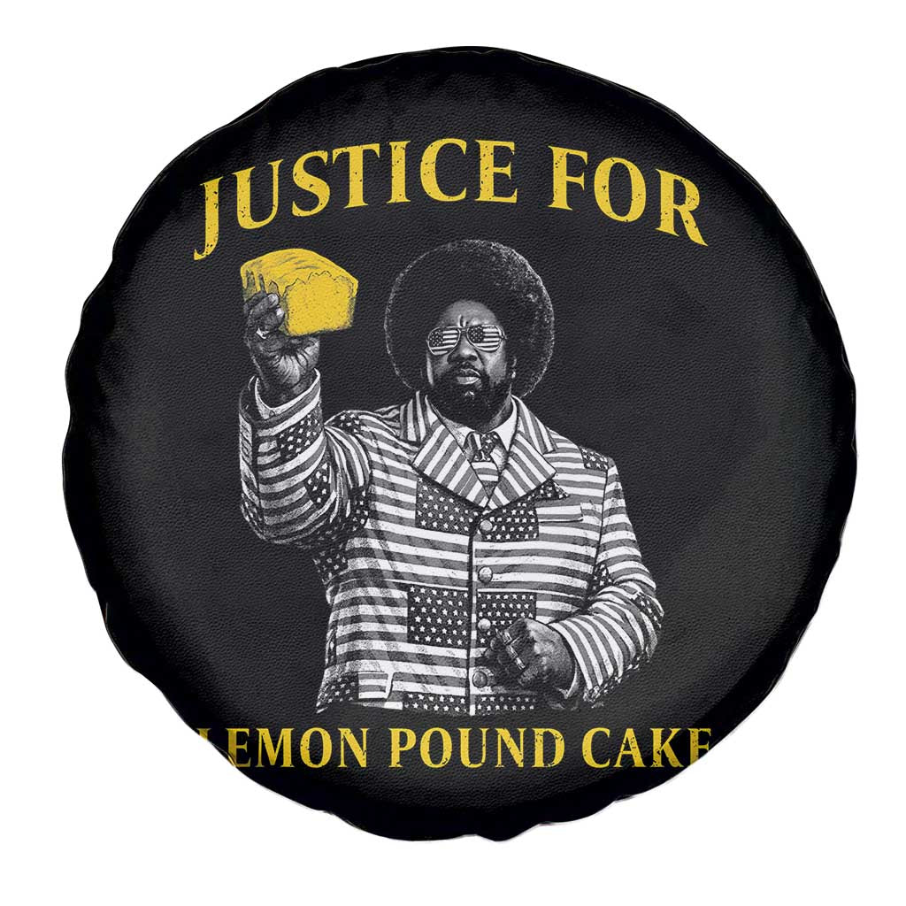 Justice For Lemon Pound Cake Spare Tire Cover Vintage Rap Free Speech