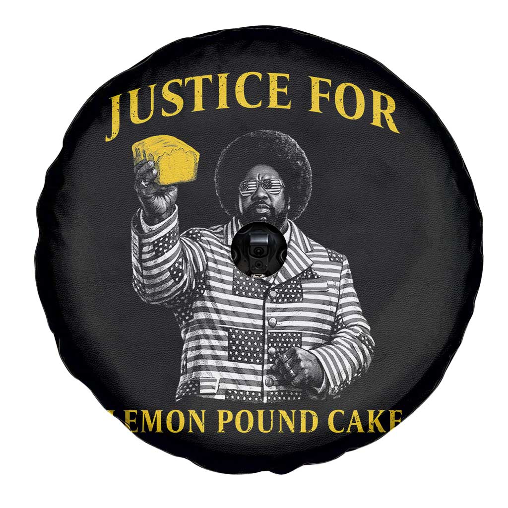 Justice For Lemon Pound Cake Spare Tire Cover Vintage Rap Free Speech