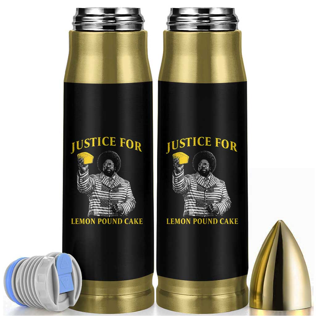 Justice For Lemon Pound Cake Bullet Tumbler Vintage Rap Free Speech