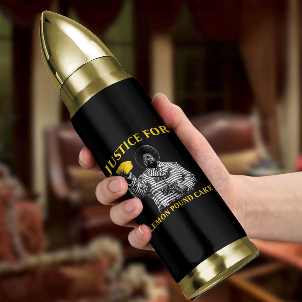 Justice For Lemon Pound Cake Bullet Tumbler Vintage Rap Free Speech