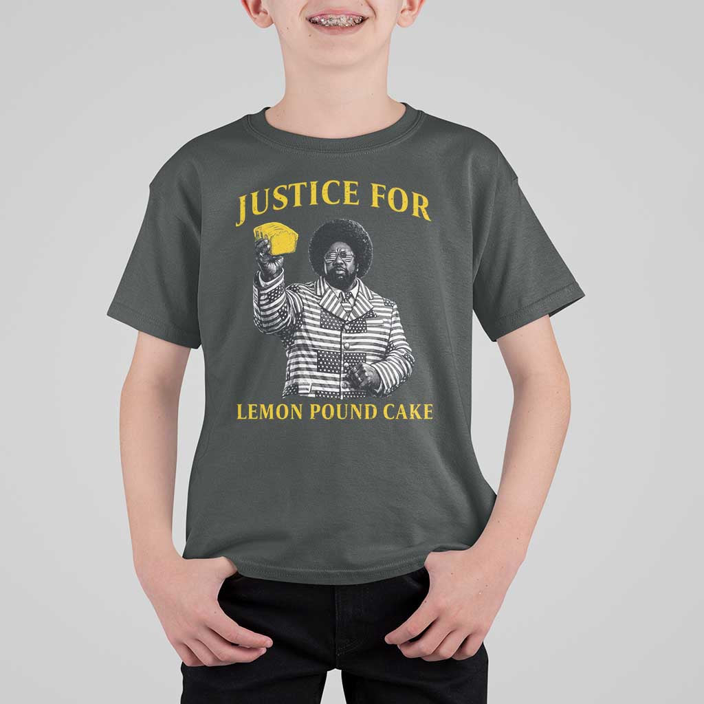 Justice For Lemon Pound Cake T Shirt For Kid Vintage Rap Free Speech