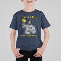 Justice For Lemon Pound Cake T Shirt For Kid Vintage Rap Free Speech