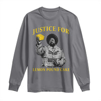 Justice For Lemon Pound Cake Long Sleeve Shirt Vintage Rap Free Speech