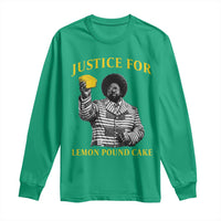 Justice For Lemon Pound Cake Long Sleeve Shirt Vintage Rap Free Speech