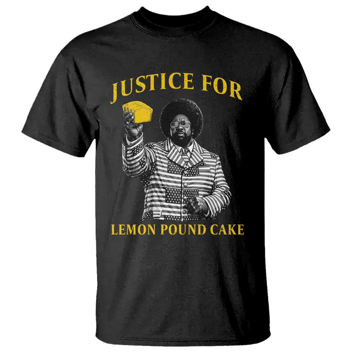 Justice For Lemon Pound Cake T Shirt Vintage Rap Free Speech