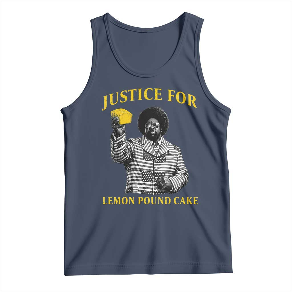 Justice For Lemon Pound Cake Tank Top Vintage Rap Free Speech
