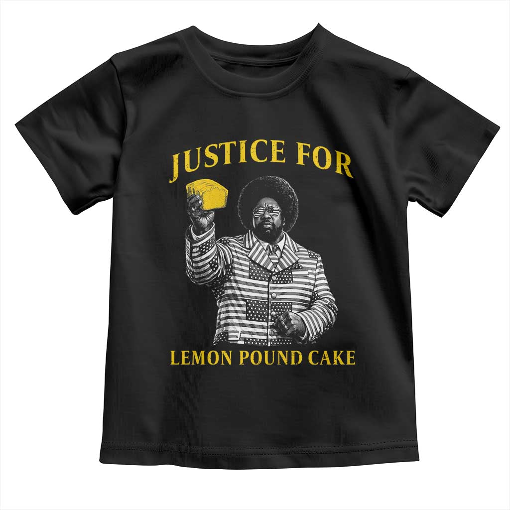 Justice For Lemon Pound Cake Toddler T Shirt Vintage Rap Free Speech