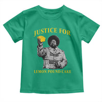 Justice For Lemon Pound Cake Toddler T Shirt Vintage Rap Free Speech