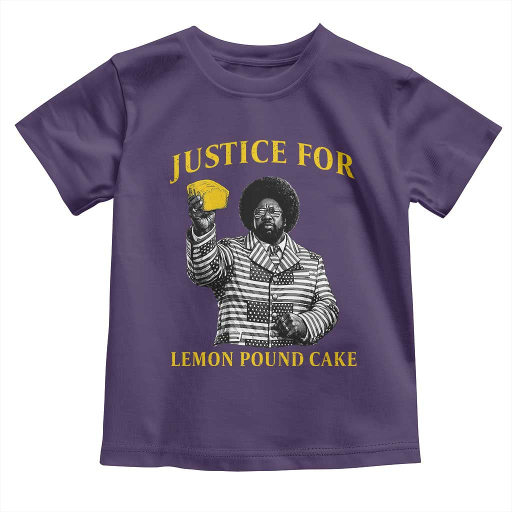 Justice For Lemon Pound Cake Toddler T Shirt Vintage Rap Free Speech