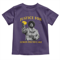 Justice For Lemon Pound Cake Toddler T Shirt Vintage Rap Free Speech