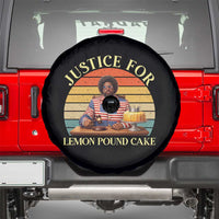 Justice For Lemon Pound Cake Spare Tire Cover Retro Rap Free Speech