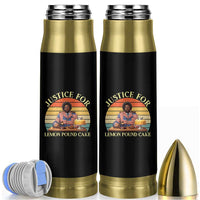 Justice For Lemon Pound Cake Bullet Tumbler Retro Rap Free Speech