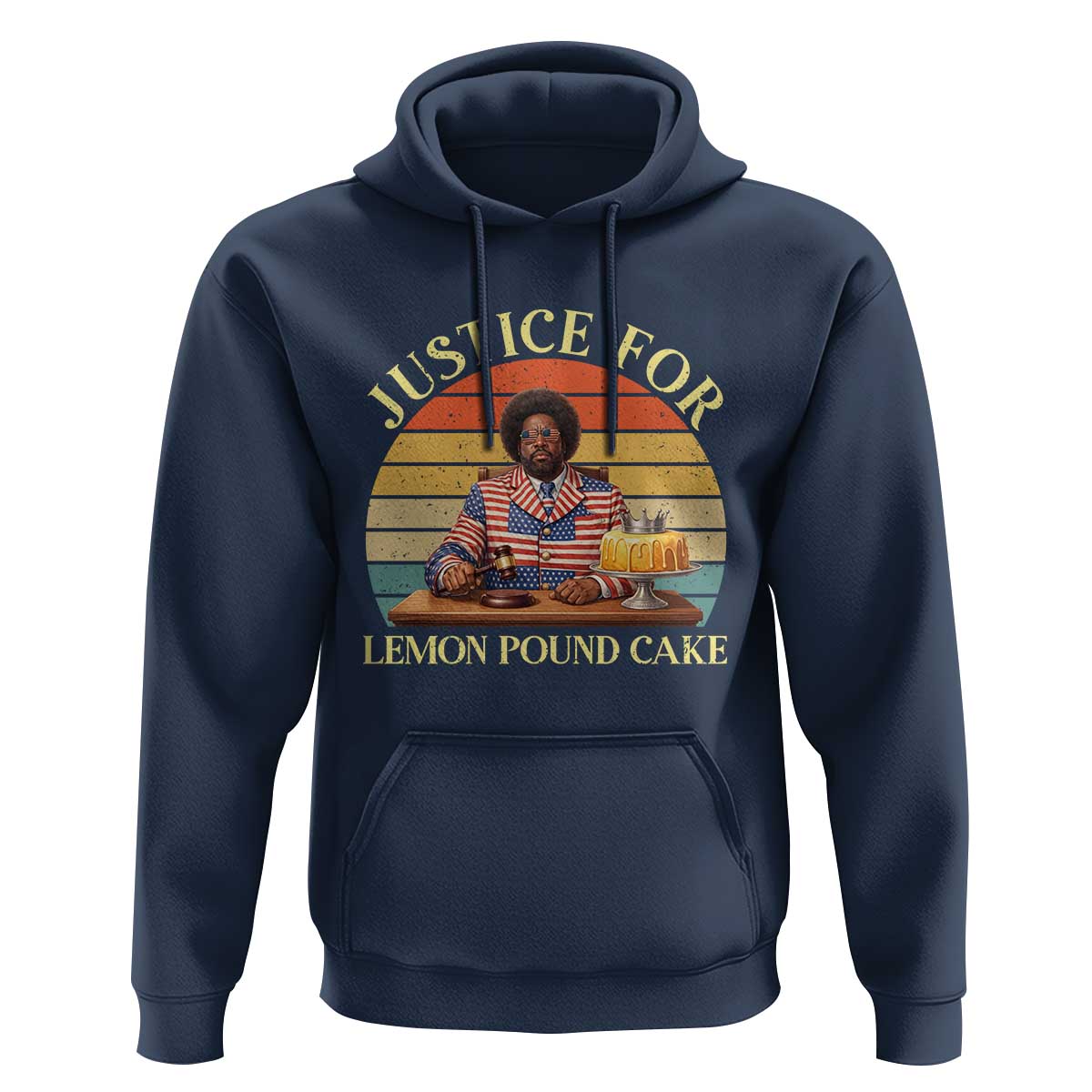 Justice For Lemon Pound Cake Hoodie Retro Rap Free Speech