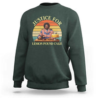 Justice For Lemon Pound Cake Sweatshirt Retro Rap Free Speech