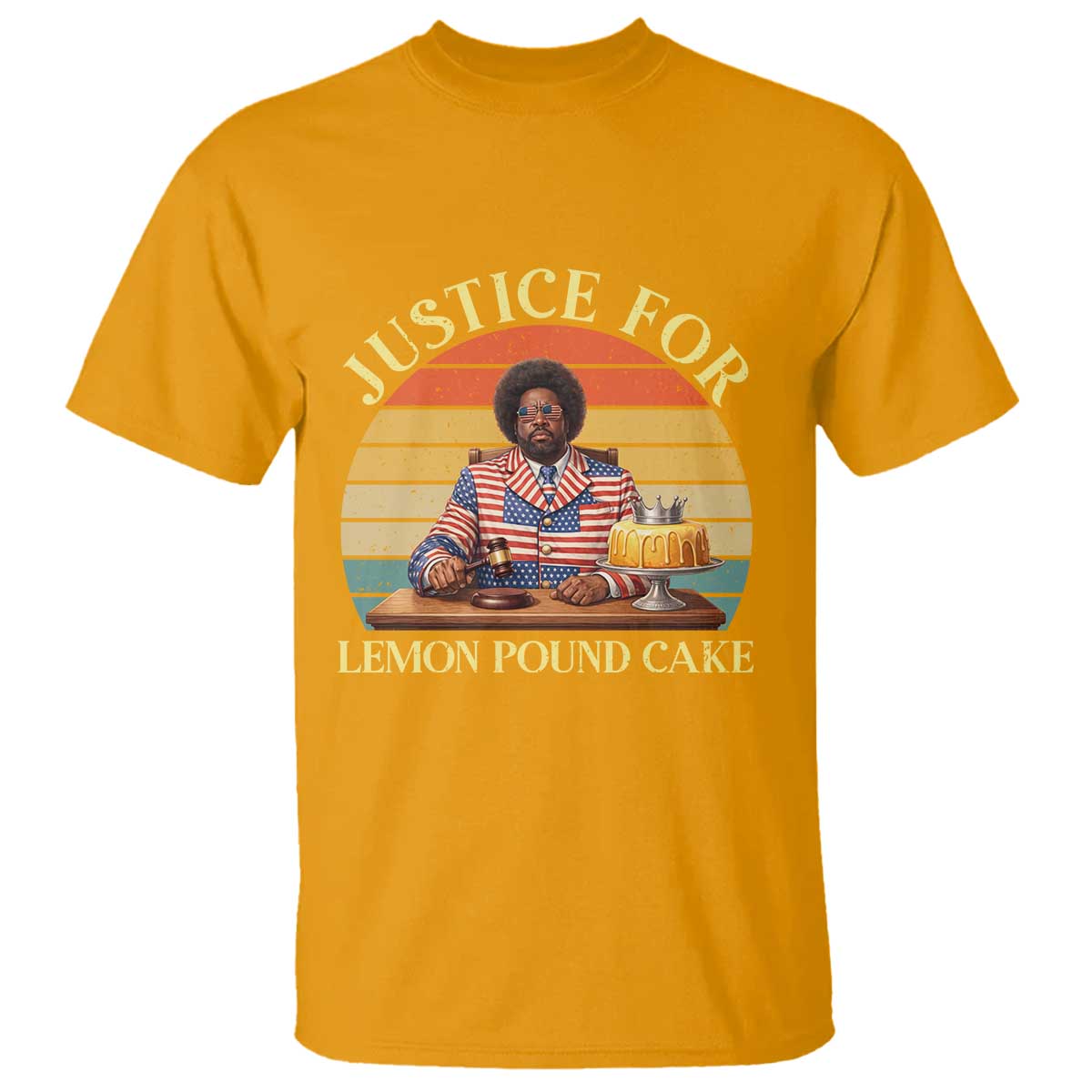 Justice For Lemon Pound Cake T Shirt Retro Rap Free Speech