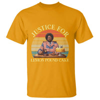 Justice For Lemon Pound Cake T Shirt Retro Rap Free Speech