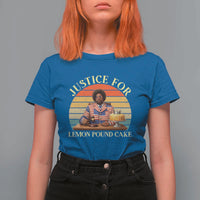 Justice For Lemon Pound Cake T Shirt For Women Retro Rap Free Speech