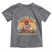 Justice For Lemon Pound Cake Toddler T Shirt Retro Rap Free Speech