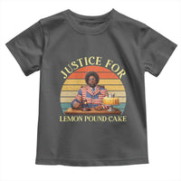 Justice For Lemon Pound Cake Toddler T Shirt Retro Rap Free Speech
