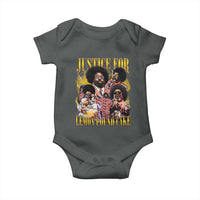 Justice For Lemon Pound Cake Bootleg Graphic Baby Onesie Retro Rap Free Speech