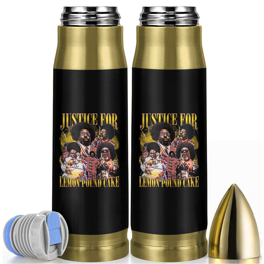 Justice For Lemon Pound Cake Bootleg Graphic Bullet Tumbler Retro Rap Free Speech