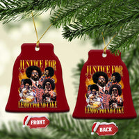 Justice For Lemon Pound Cake Bootleg Graphic Ceramic Ornament Retro Rap Free Speech