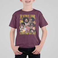 Justice For Lemon Pound Cake Bootleg Graphic T Shirt For Kid Retro Rap Free Speech