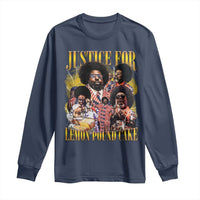 Justice For Lemon Pound Cake Bootleg Graphic Long Sleeve Shirt Retro Rap Free Speech