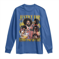 Justice For Lemon Pound Cake Bootleg Graphic Long Sleeve Shirt Retro Rap Free Speech