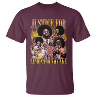 Justice For Lemon Pound Cake Bootleg Graphic T Shirt Retro Rap Free Speech