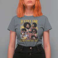 Justice For Lemon Pound Cake Bootleg Graphic T Shirt For Women Retro Rap Free Speech