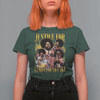 Justice For Lemon Pound Cake Bootleg Graphic T Shirt For Women Retro Rap Free Speech