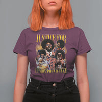 Justice For Lemon Pound Cake Bootleg Graphic T Shirt For Women Retro Rap Free Speech
