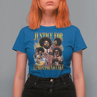 Justice For Lemon Pound Cake Bootleg Graphic T Shirt For Women Retro Rap Free Speech