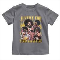 Justice For Lemon Pound Cake Bootleg Graphic Toddler T Shirt Retro Rap Free Speech