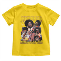 Justice For Lemon Pound Cake Bootleg Graphic Toddler T Shirt Retro Rap Free Speech