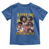 Justice For Lemon Pound Cake Bootleg Graphic Toddler T Shirt Retro Rap Free Speech
