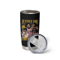 Justice For Lemon Pound Cake Bootleg Graphic Tumbler Cup Retro Rap Free Speech